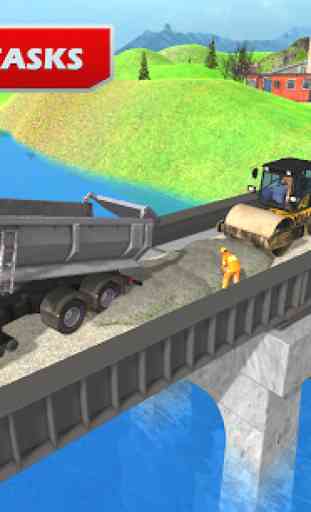 Train Pont Construction: Chemin de fer Bâtiment Si 2