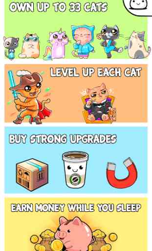 Unicorn Cat Evolution - Idle Cute Kawaii Clicker 4