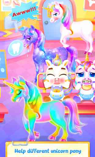 Unicorn Dentist - Rainbow Pony Beauty Salon 3