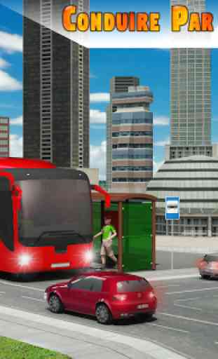 Ville Autobus Simulateur 3D - Addictif Jeu 2