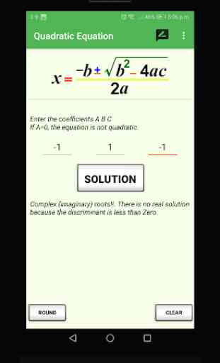 2019 Quadratic Equation Solver 4
