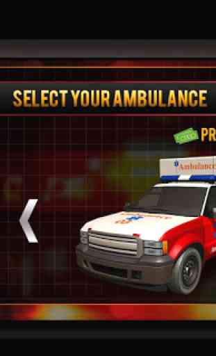 911 Ambulance City Rescue Jeu de conduite d'urgenc 3