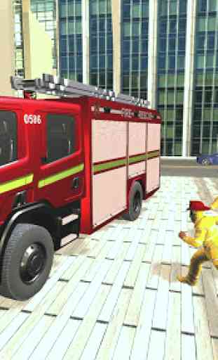 911 Fire Rescue Truck Driver Simulator 2018 1