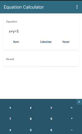 Algebra Equation Calculator 2