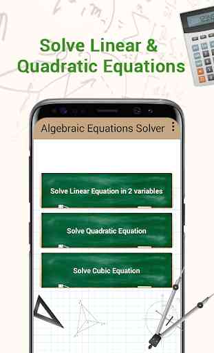 Algebraic & Linear Equation Solver - Value Finder 1