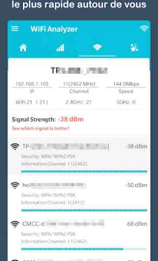 Analyseur WiFi - Moniteur WiFi & Outils réseau 4