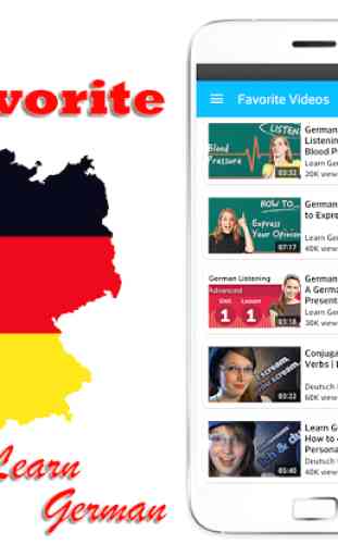 Apprendre allemand gratuitement avec des vidéos 3