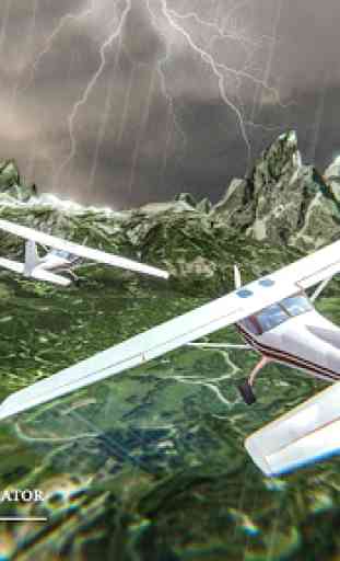 Avion Vol En volant Jeu 3D 2