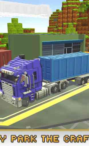 Blocky Truck Simulator 2018 2