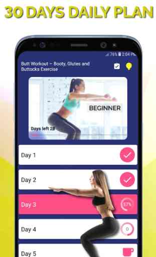 Butt Workout – Booty, Glutes & Buttocks Exercise 2