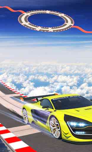 Car Fun Race Drive: Roues Mega Ramp Car Racing 3D 2