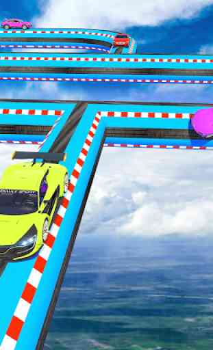 Car Fun Race Drive: Roues Mega Ramp Car Racing 3D 4