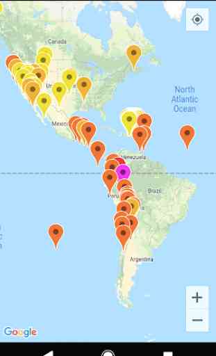 Carte des Séismes et des Tsunamis 3