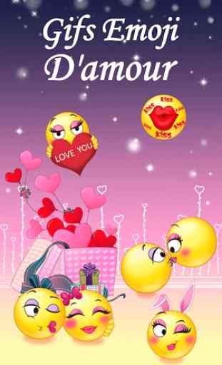 Clavier d'amour emoji 1
