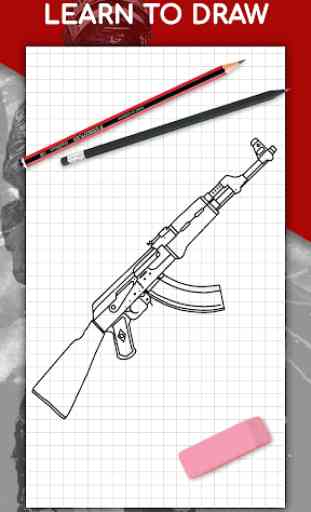 Comment dessiner des armes progressivement 1