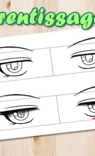 Comment dessiner des Yeux d'Anime 4