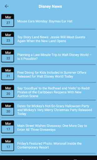 Countdown for Disney 4
