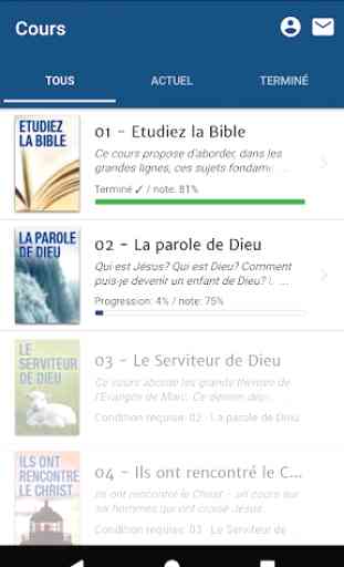 Cours Bibliques Emmaüs 1