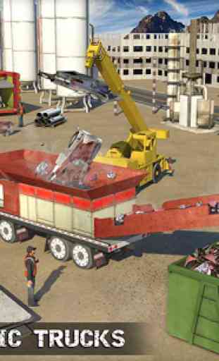 Déverser camion Concasseur 3D - Dump Truck Crusher 3