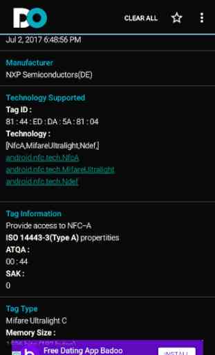DoNfc - NFC Tag Reader & Creater App 3