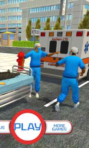 Emergency Rescue Ambulance Driving Simulator 2019 3