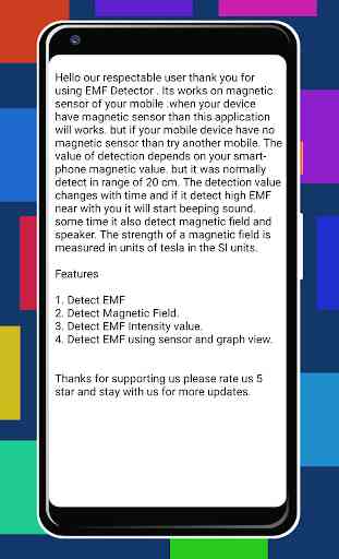 EMF detector EMF Radiation Finder 3