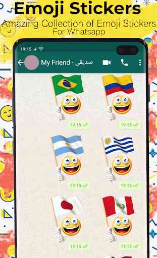 Emoji Autocollant Pour WhatsApp 2019 - WastickerAp 4