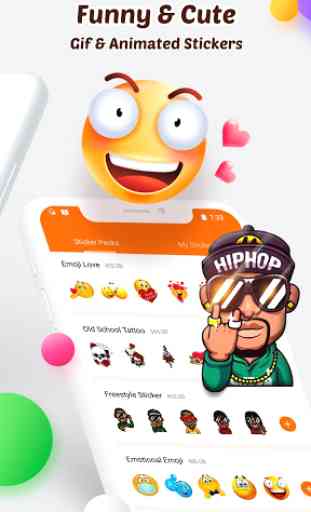 Emoji Launcher- Love emoji & gif stickers 2