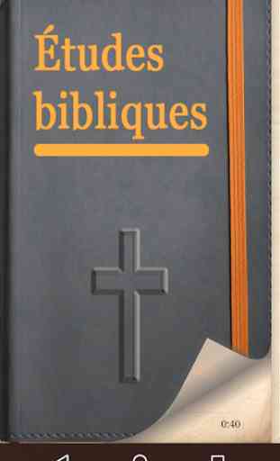 Études bibliques 1