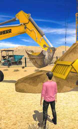 Excavatrice lourde City Construction Sim 2019 1