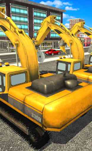 Excavatrice lourde City Construction Sim 2019 4