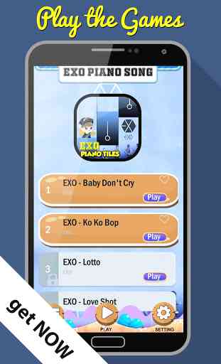 EXO Piano Tiles All Songs 1