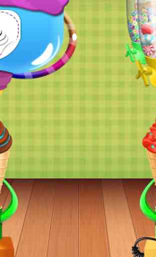 fabricant de cornets de glace: jeux de bonbons 2