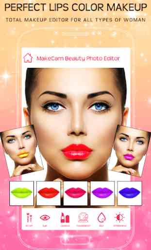 Face Makeup : Selfie Makeover & Makeup Camera 2