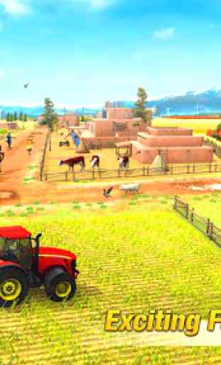 Farming Tractor Simulator: Offroad Tractor Driving 2