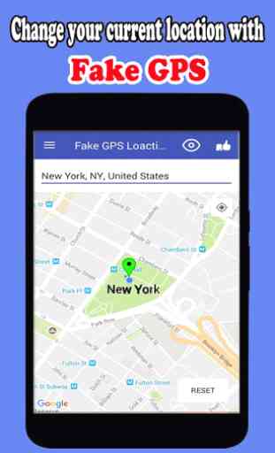 Faux GPS Location Changer 3