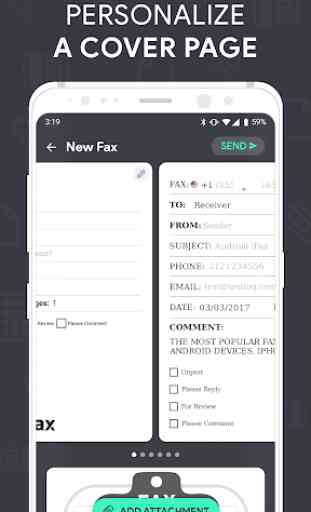 Fax App: Send fax from phone, receive fax document 4