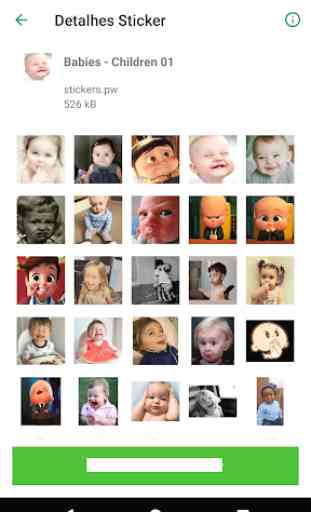 Figurinhas: Bebês - Crianças Fofas  2