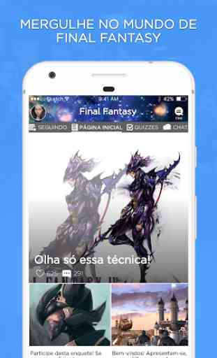 Final Amino para Final Fantasy em Português 1