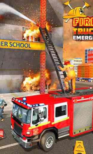 Fire Engine Truck Driving : Emergency Response 4