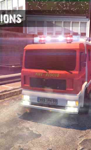 Fire Truck Rescue Simulator 2