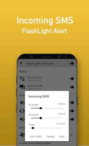 Flash Light Alert pour notifie Appels et SMS 2020 3