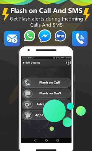 Flash on call and sms, flashlight alerts & notify 4