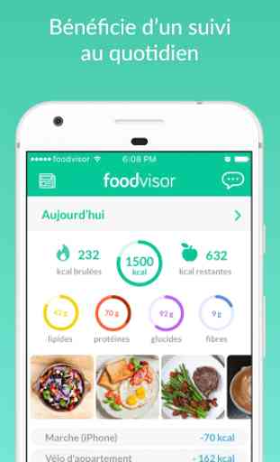 Foodvisor Compteur de Calories, Nutrition & Régime 2