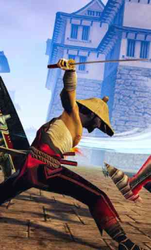 guerrier ninja d'ombre - jeux de combat samouraï 1