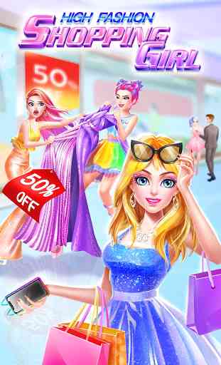 High Fashion Shopping Girl 1