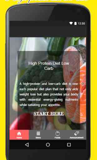 High protein diet low carb 1
