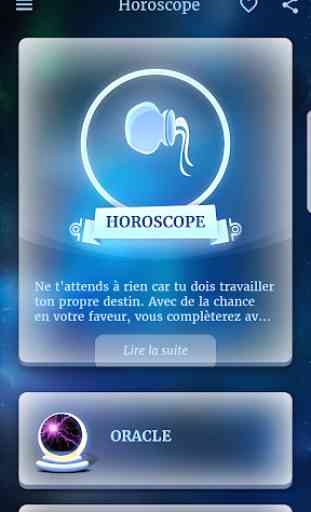 Horoscope journalier 1