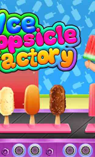 Ice Popsicle Factory: jeu fabricant crème glacée 1