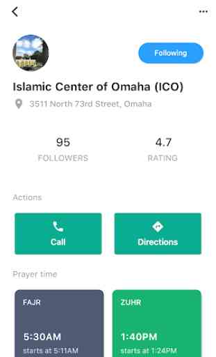 IqamaClock - Mosque Iqama time 3